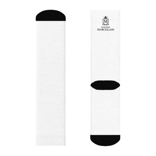 MM Logo Polyester Crew Sock