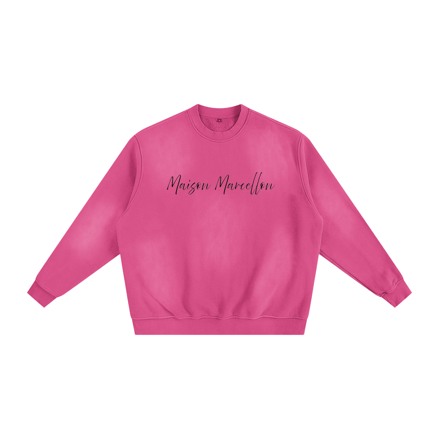 MM Autographed Stamped Blacked Sunfade Fleeced Sweatshirt