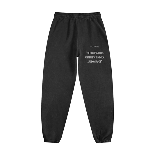MM Logo & Scripture Vintage Washed Cotton Sweatpants