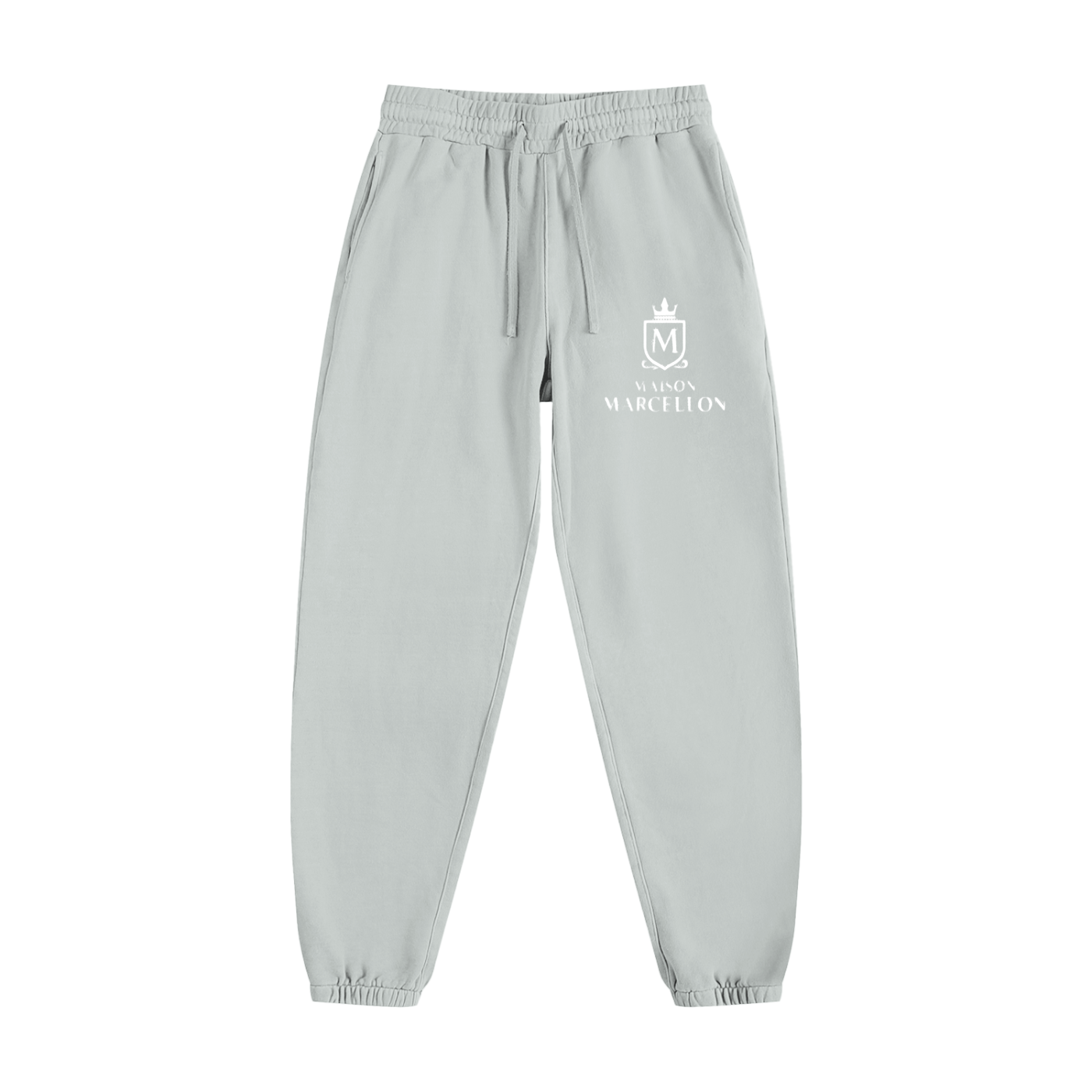 MM Logo & Scripture Vintage Washed Cotton Sweatpants