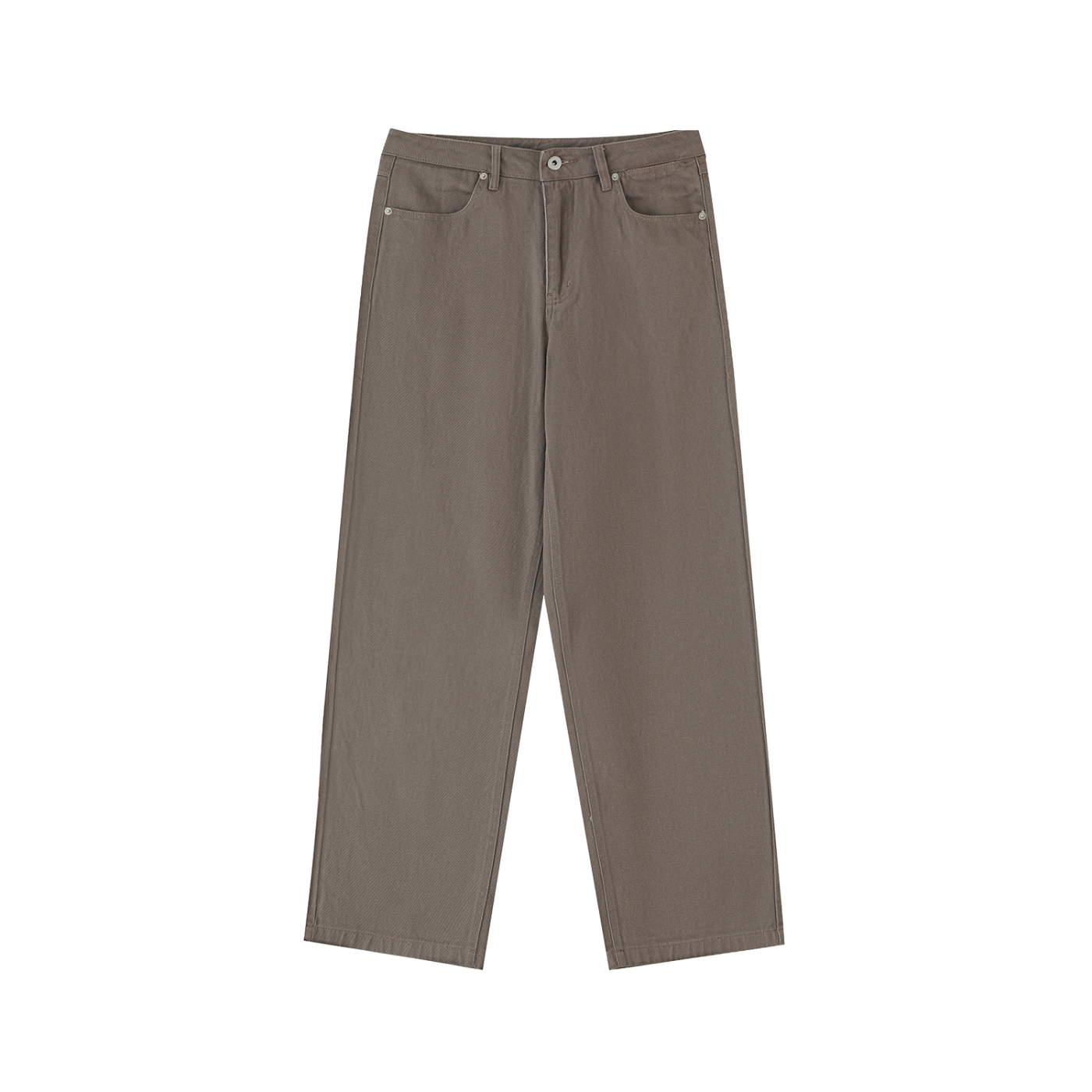 MM Patchwork Tomorrow Mirror Heavyweight Cotton Straight-Leg Pants