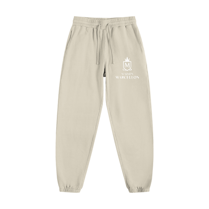 MM Logo & Scripture Vintage Washed Cotton Sweatpants