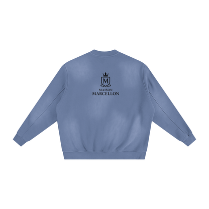 MM Autographed Stamped Blacked Sunfade Fleeced Sweatshirt