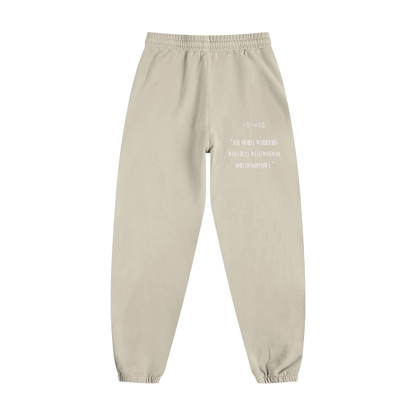 MM Logo & Scripture Vintage Washed Cotton Sweatpants