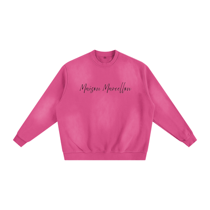 MM Autographed Stamped Blacked Sunfade Fleeced Sweatshirt