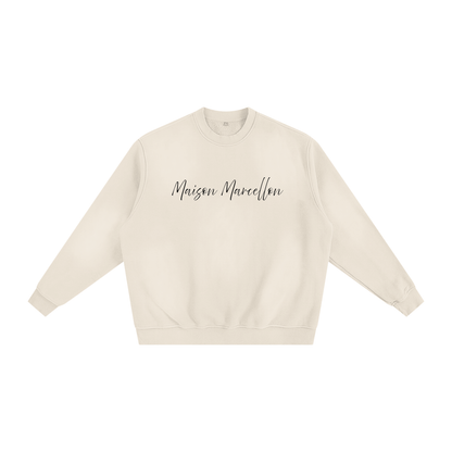 MM Autographed Stamped Blacked Sunfade Fleeced Sweatshirt