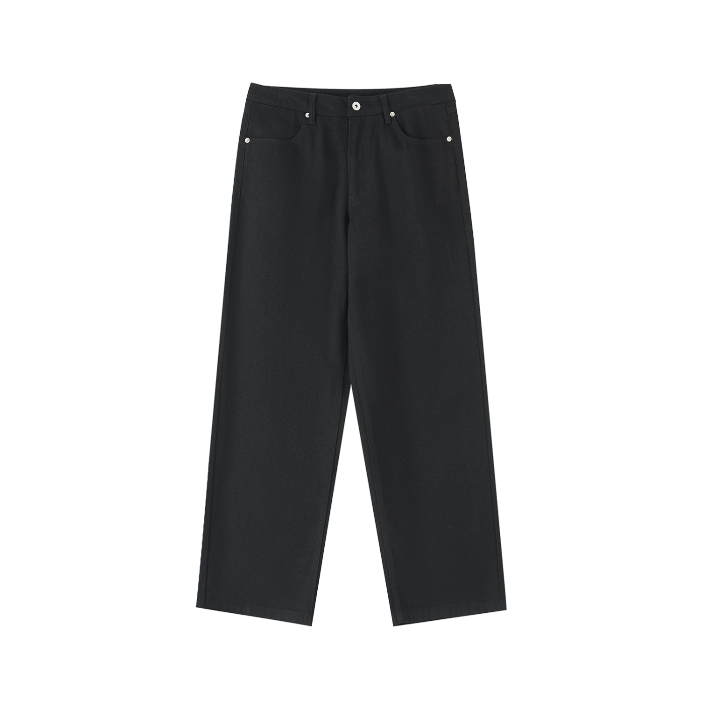 MM Patchwork Tomorrow Mirror Heavyweight Cotton Straight-Leg Pants
