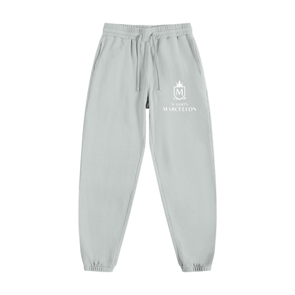 MM Logo & Scripture Vintage Washed Cotton Sweatpants